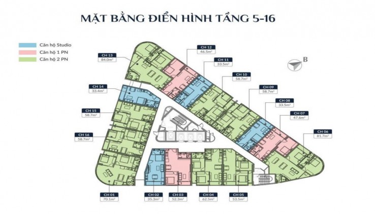 Bán nhanh căn hộ thuộc dự án Vina2 Panorama Quy Nhơn, Bình Định