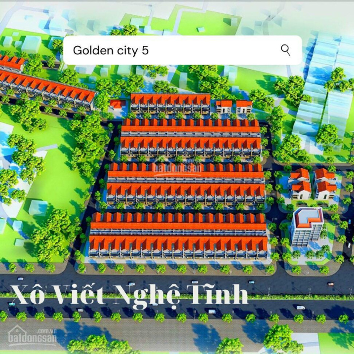 Cần bán đất nền dự án Golden City 5 Nghệ An diện tích 160m2