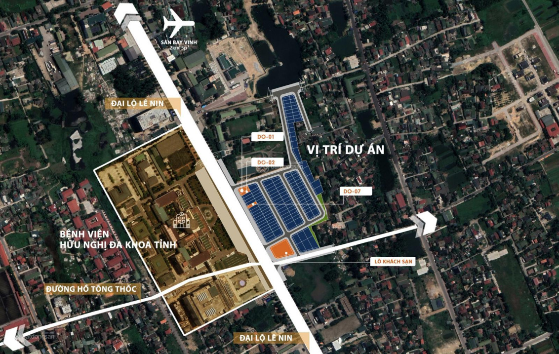 Cần bán đất nền dự án Golden City 5 Nghệ An diện tích 160m2