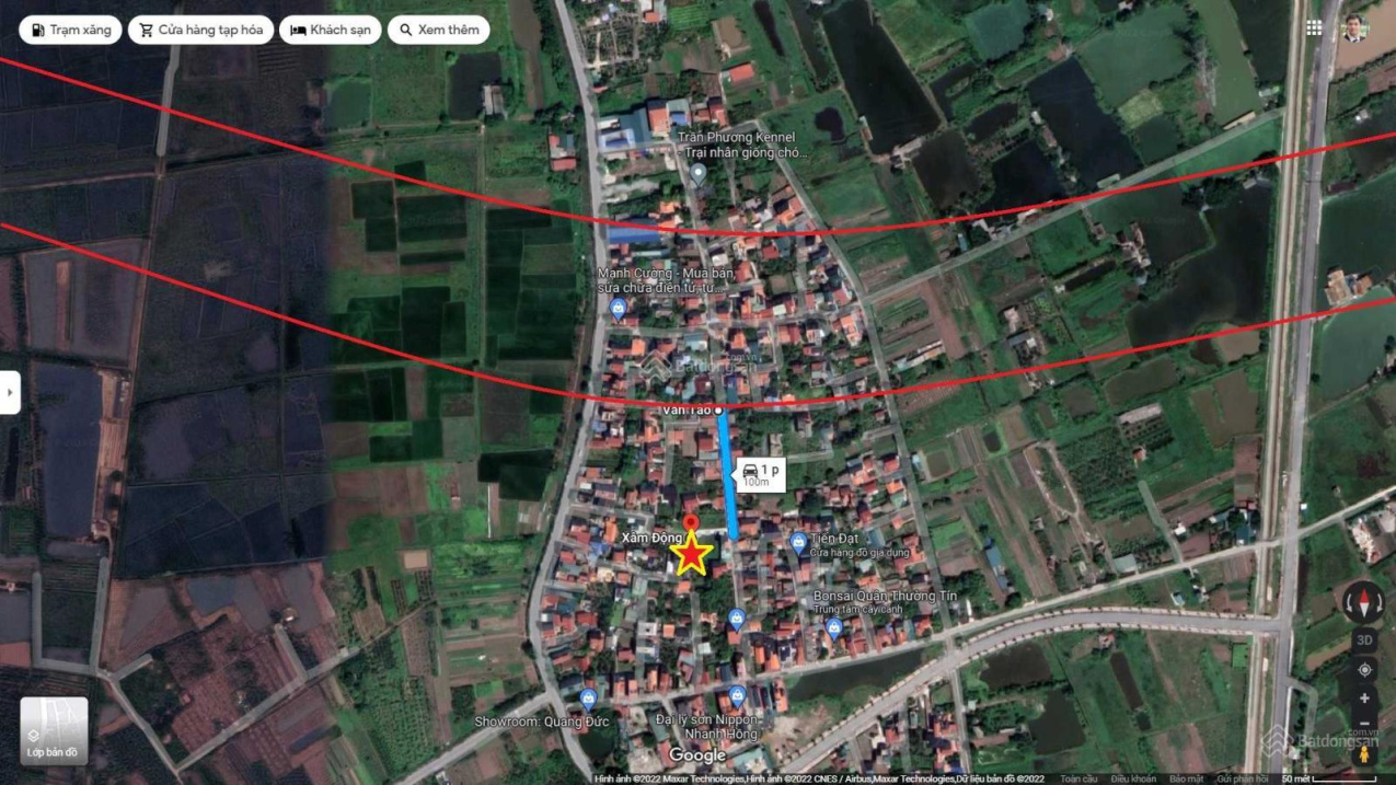 CHÍNH CHỦ CẦN BÁN LÔ ĐẤT 91,5M2 NGAY VÀNH ĐAI 4 XÂM ĐỘNG - VÂN TẢO - XUÂN TÍN. GIÁ 1,875 TỶ