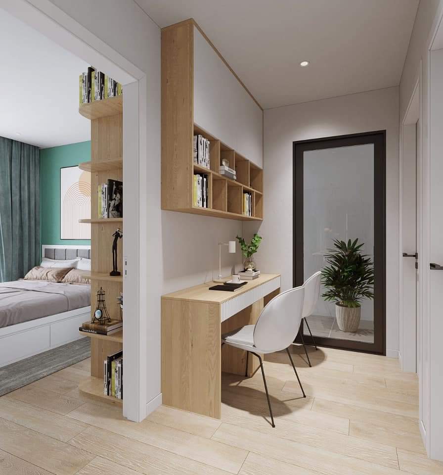 Chính chủ cho thuê căn hộ 2PN+1 54m2 tại dự án Vinhomes Smart City giá rẻ bất ngờ