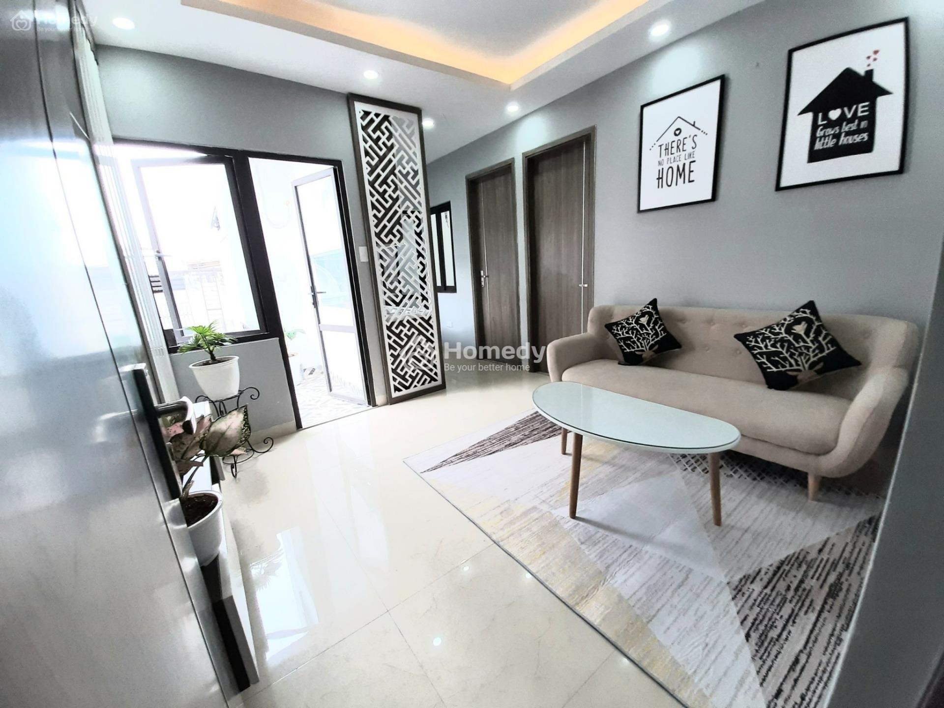 Cho thuê CCMN 2PN tại Nguyễn Chí Thanh full đồ nội thất vào ở được ngay