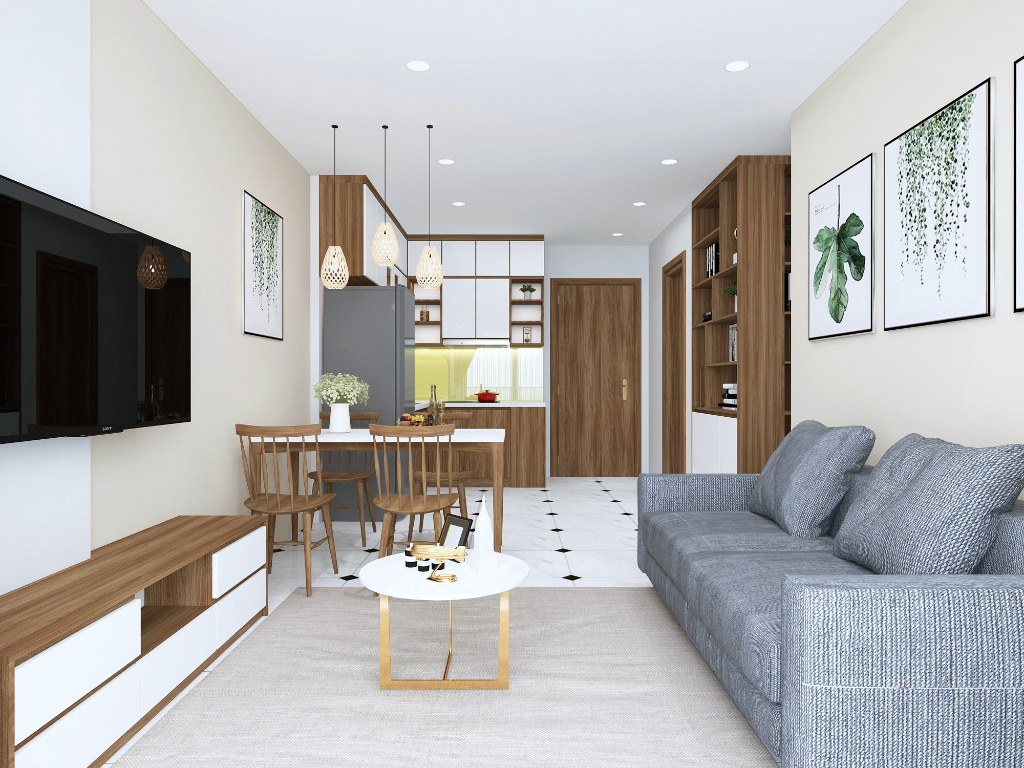 Cho thuê căn hộ chính chủ 32m2 full nội thất tại Vinhomes Smart City