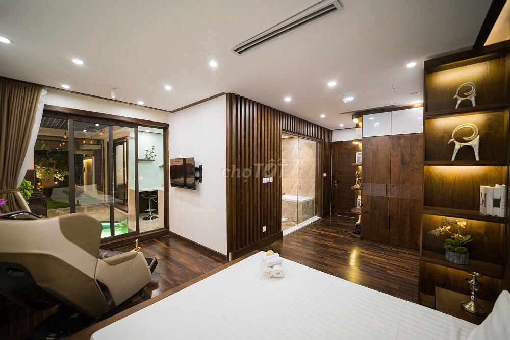 Cho thuê căn hộ chung cư 4PN tại tòa HDmond full nội thất. Giá 19 triệu/tháng