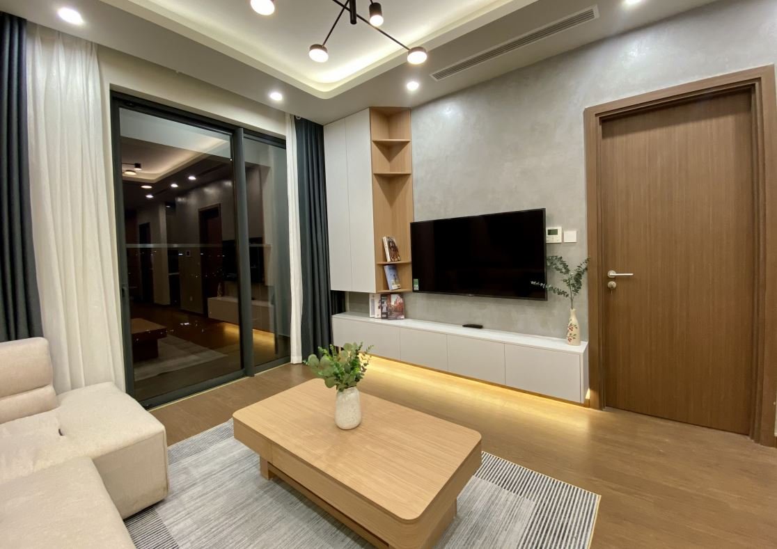 Cho thuê chung cư The Matrix One 2PN - 88m2 (2PN, 2WC) nội thất nhập khẩu cao cấp. View cực đẹp, hướng mát.