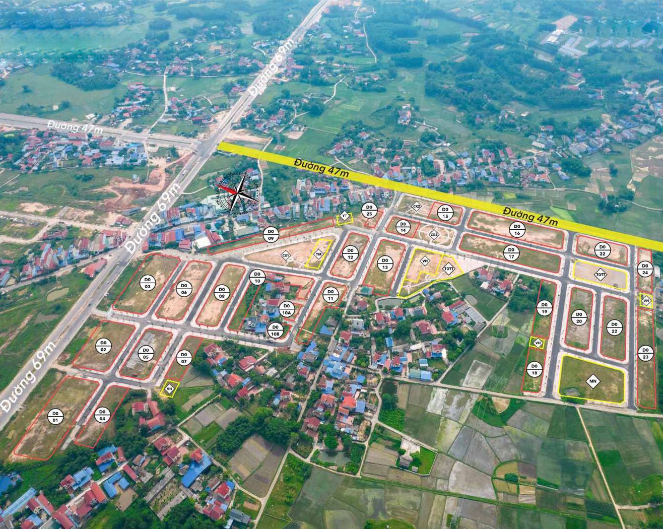 Bán gấp lô 90m2 dự án Tấn Đức Center Phổ Yên giá cực tốt