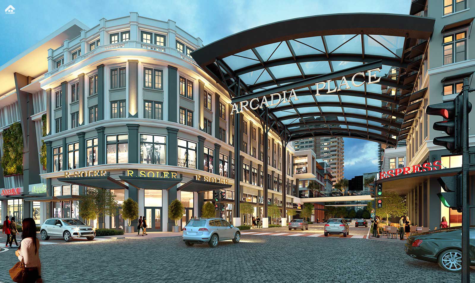 Arkadia Square siêu phẩm shophouse cao cấp với quy mô lớn xuất hiện tại Hà Đông - Hà Nội