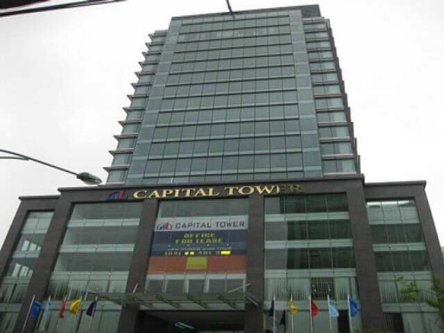 Cho thuê văn phòng hạng A Capital Tower Trần Hưng Đạo