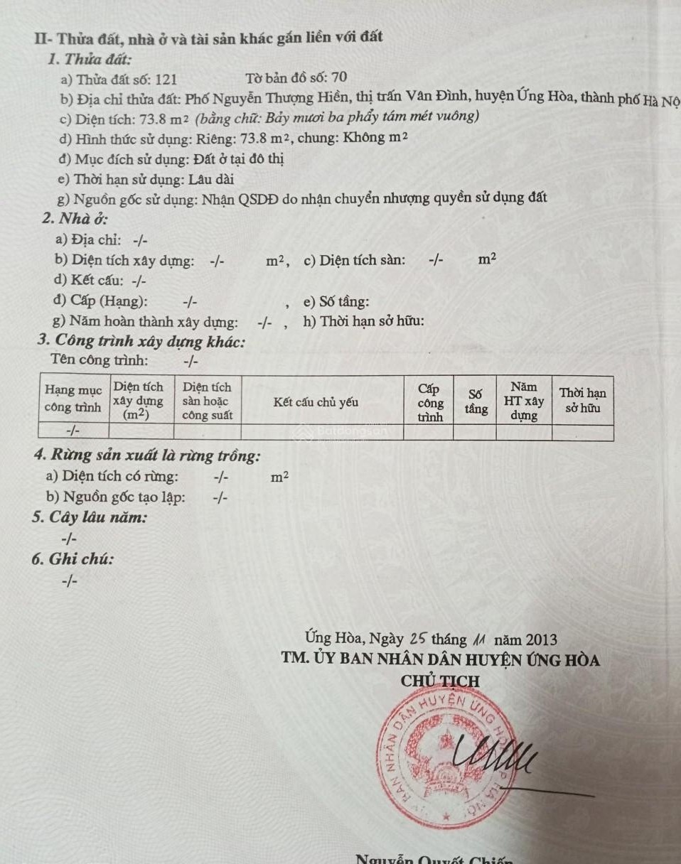 Cần bán căn nhà tâm huyết ở Vân Đình, Ứng Hòa, Hà Nội