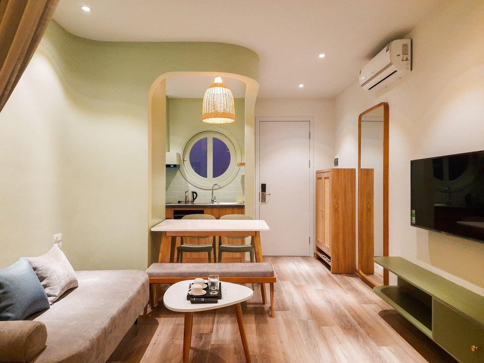Cho thuê căn hộ Đặng Thai Mai, Tây Hồ giá 13tr6/tháng