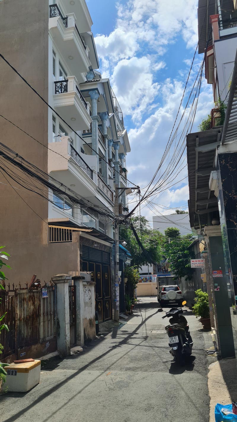 Bán nhà 8 x 20 hẻm 6m, P.16, giá chỉ có 75tr/1m²