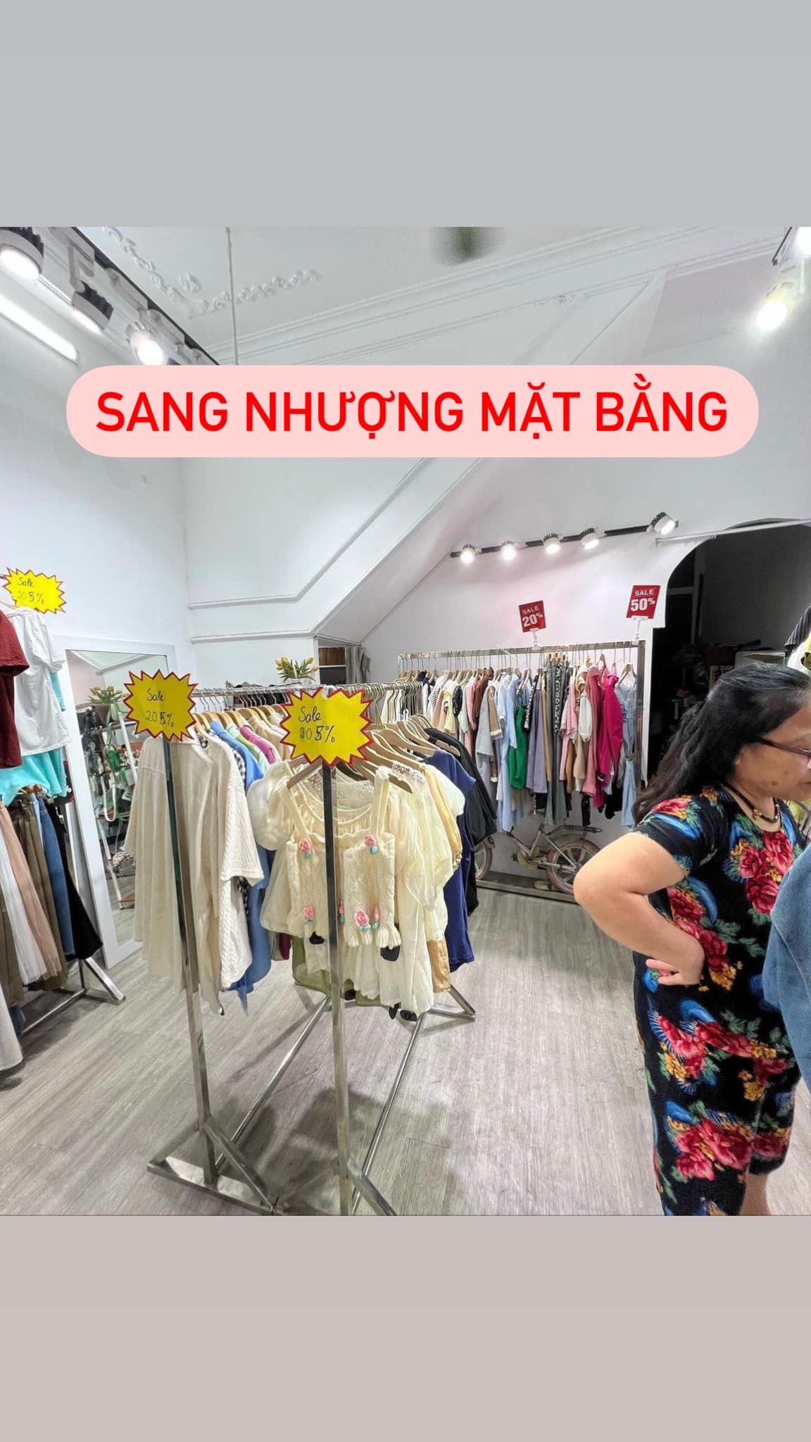 Cần nhượng lại shop quần áo tại Dương Khuê, Mai Dịch