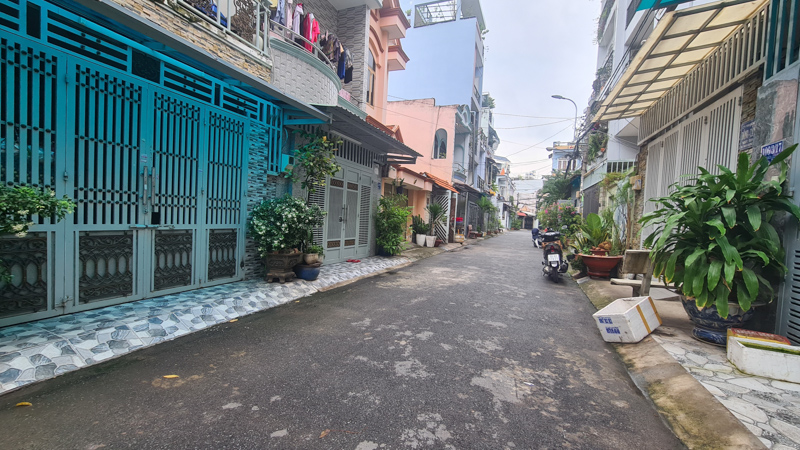 Bán nhà 8 x 20 hẻm 6m, P.16, giá chỉ có 75tr/1m²