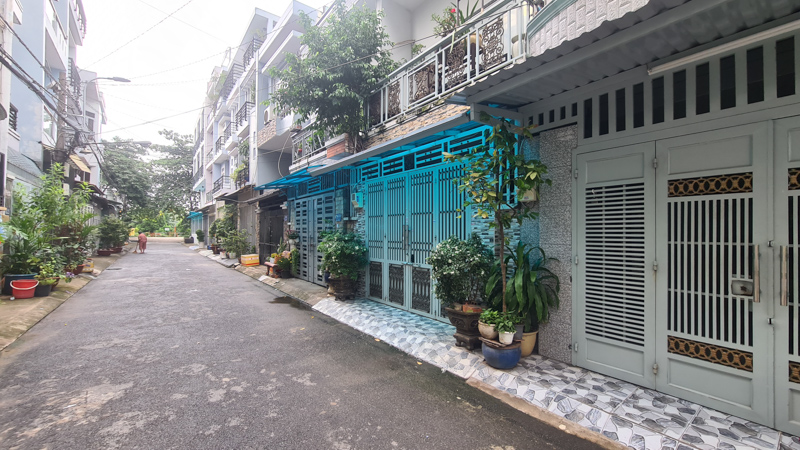 Bán nhà 8 x 20 hẻm 6m, P.16, giá chỉ có 75tr/1m²