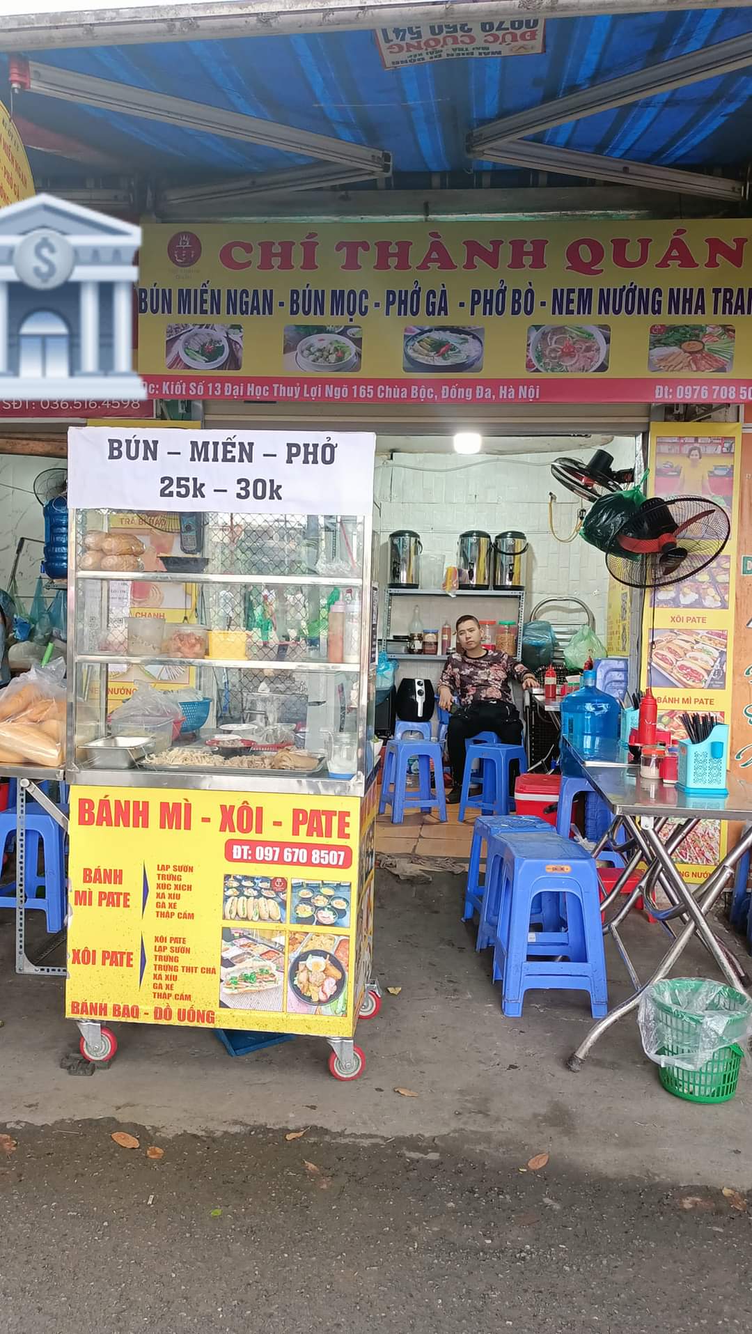 Cần sang nhượng lại quán ăn tại Phố Chùa Bộc, Đống Đa