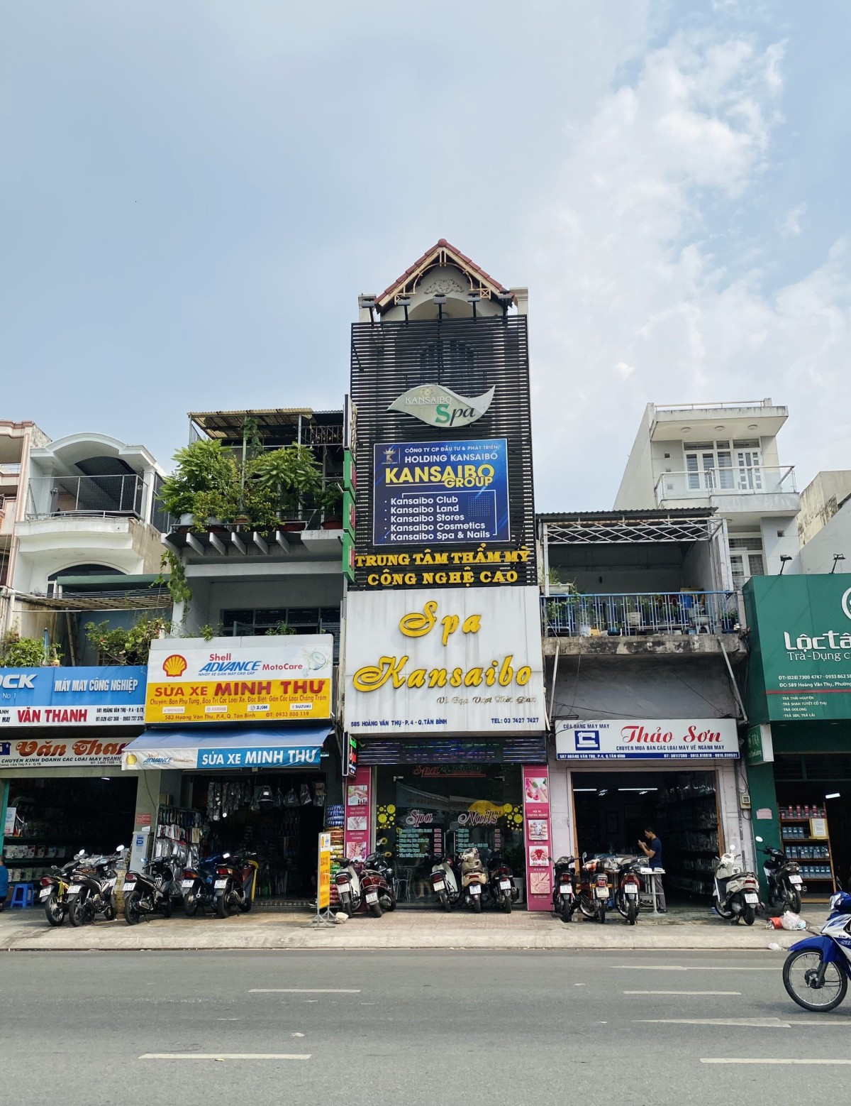 Cho thuê nhà mặt tiền 3 lầu Hoàng Văn Thụ, phường 4, Tân Bình