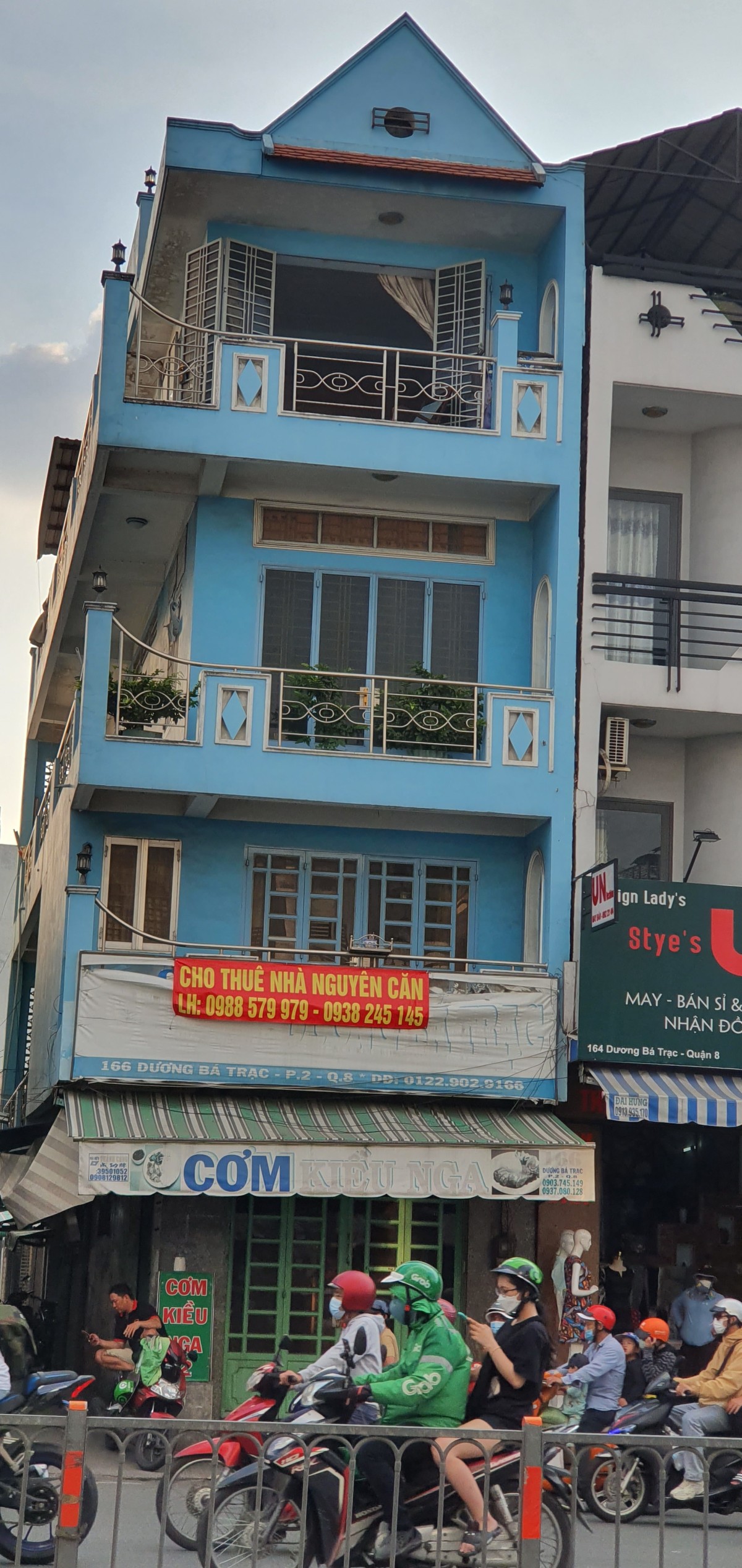 Cho thuê nhà 2 mặt tiền Dương Bá Trạc giá 50tr/tháng