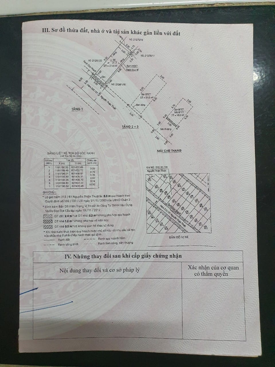 Bán nhà quận 3 Chợ Bàn Cờ cách hẻm xe hơi 3 bước chân giá 7,655 tỷ có thương lượng
