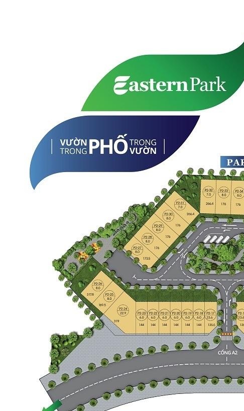 Bán nhanh Shophouse Eastern Park Thạch Bàn vị trí đẹp