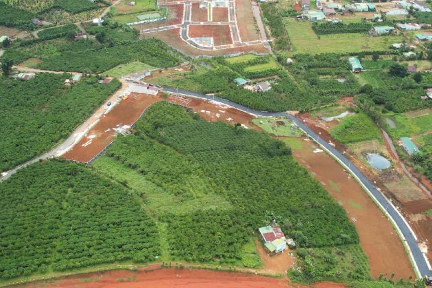 Bán Đất mặt tiền Tôn Thất Thuyết Bảo Lộc chỉ 390 triệu/nền nhận sổ ngay