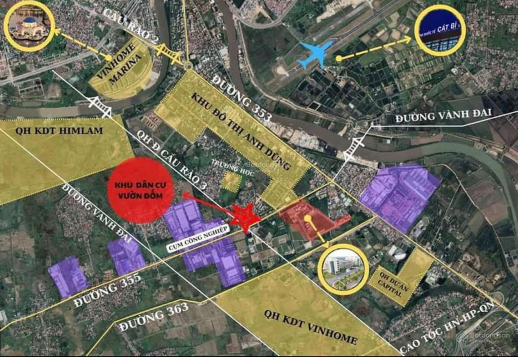 Cần bán lô đất 100m2 tại Đường Phạm Văn Đồng, Hải Phòng