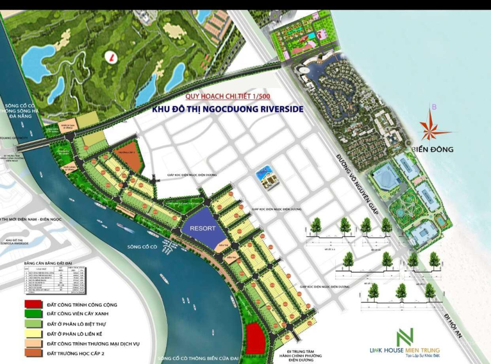 Cần bán đất biển Khu đô thị Ngọc Dương, Phường Điện Dương, Quảng Nam