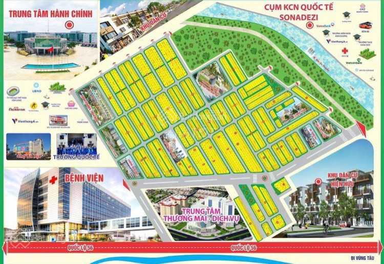 Cần bán đất dự án Lan Anh Residential, Xã Hoà Long, Bà Rịa Vũng Tàu