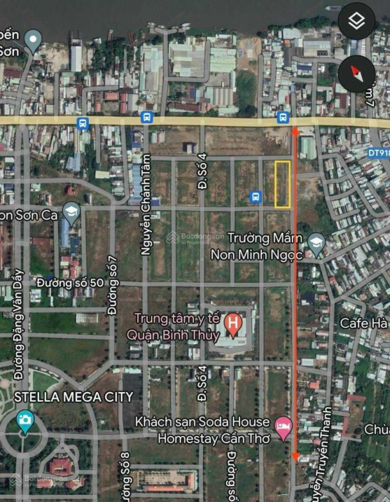 Cần bán đất dự án  Stella Mega City, Đường Lê Hồng Phong, Cần Thơ
