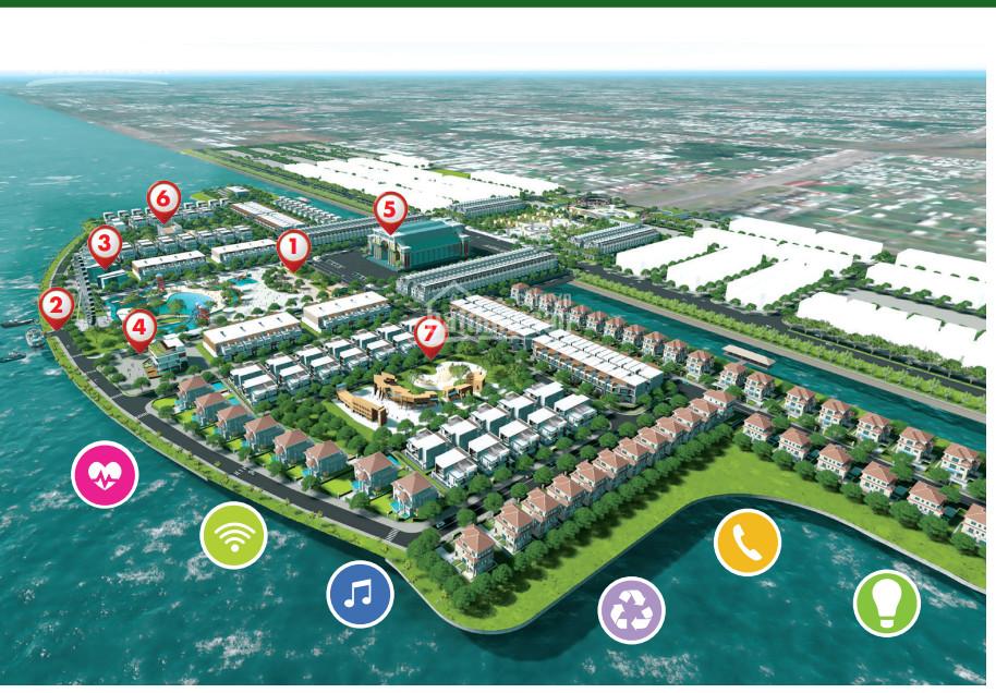 Cần bán lô đất view 2 mặt biển dự án Phú Cường, Kiên Giang