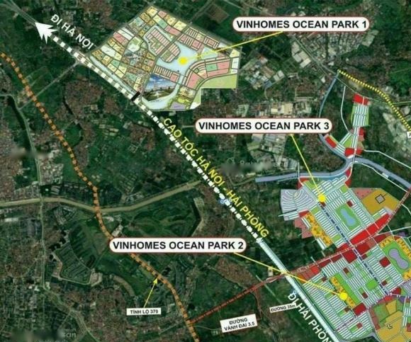 Bán Shophouse dự án Vinhomes Ocean Park Gia Lâm, Hà Nội giá 19 tỷ