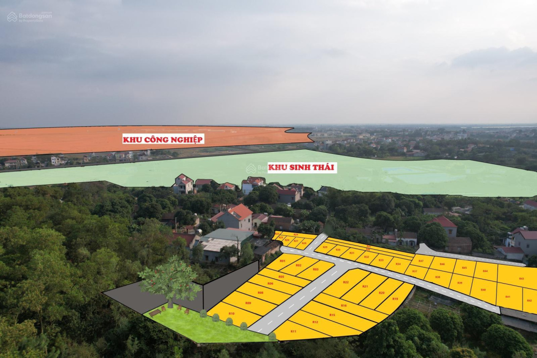 Bán đất nền dự án KCN Quế Võ II, Bắc Ninh, diện tích 100m2