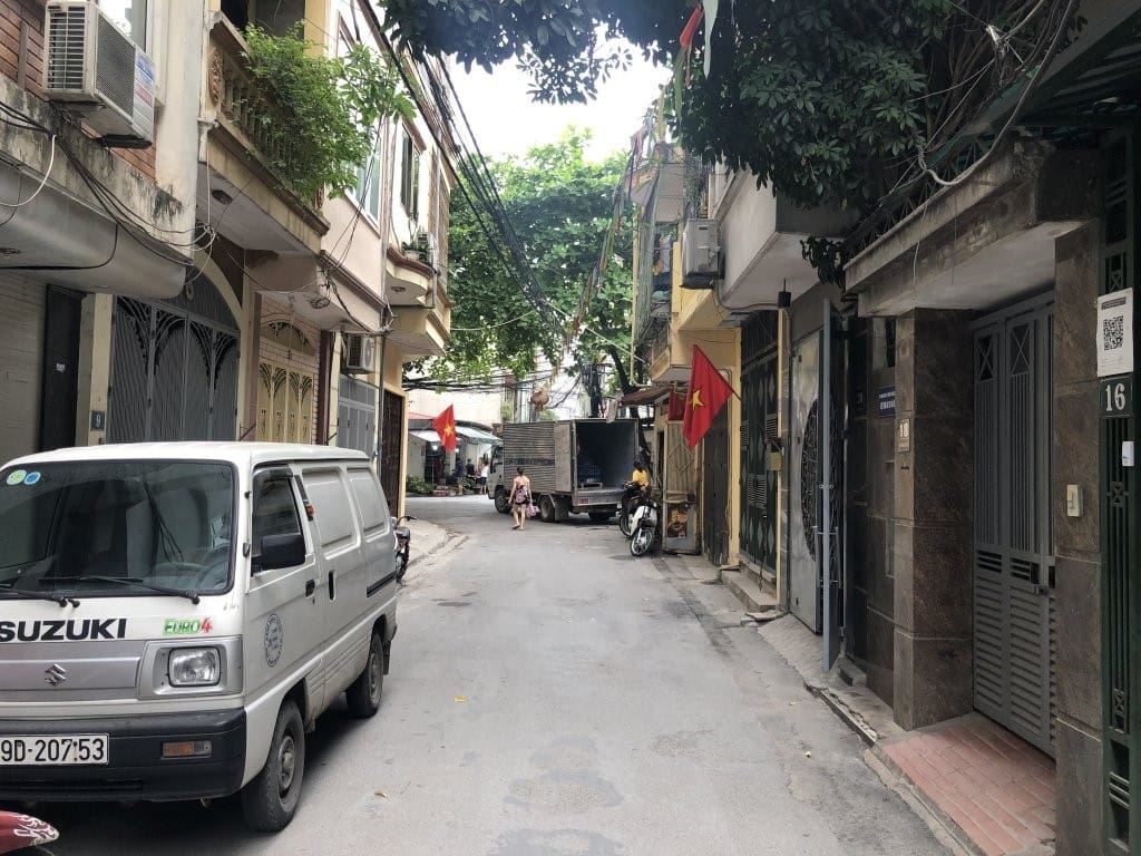 Bán nhà riêng ngõ 188 Vương Thừa Vũ 35m2, 5T, Lô Góc Giá Chỉ 4,5 Tỷ