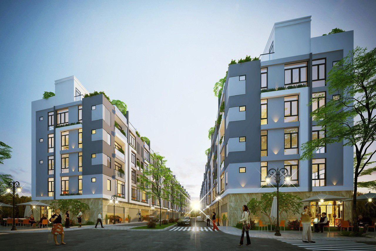 Bán suất ngoại giao shophouse Him Lam Long Biên nằm trong khu chung cư 6000 dân