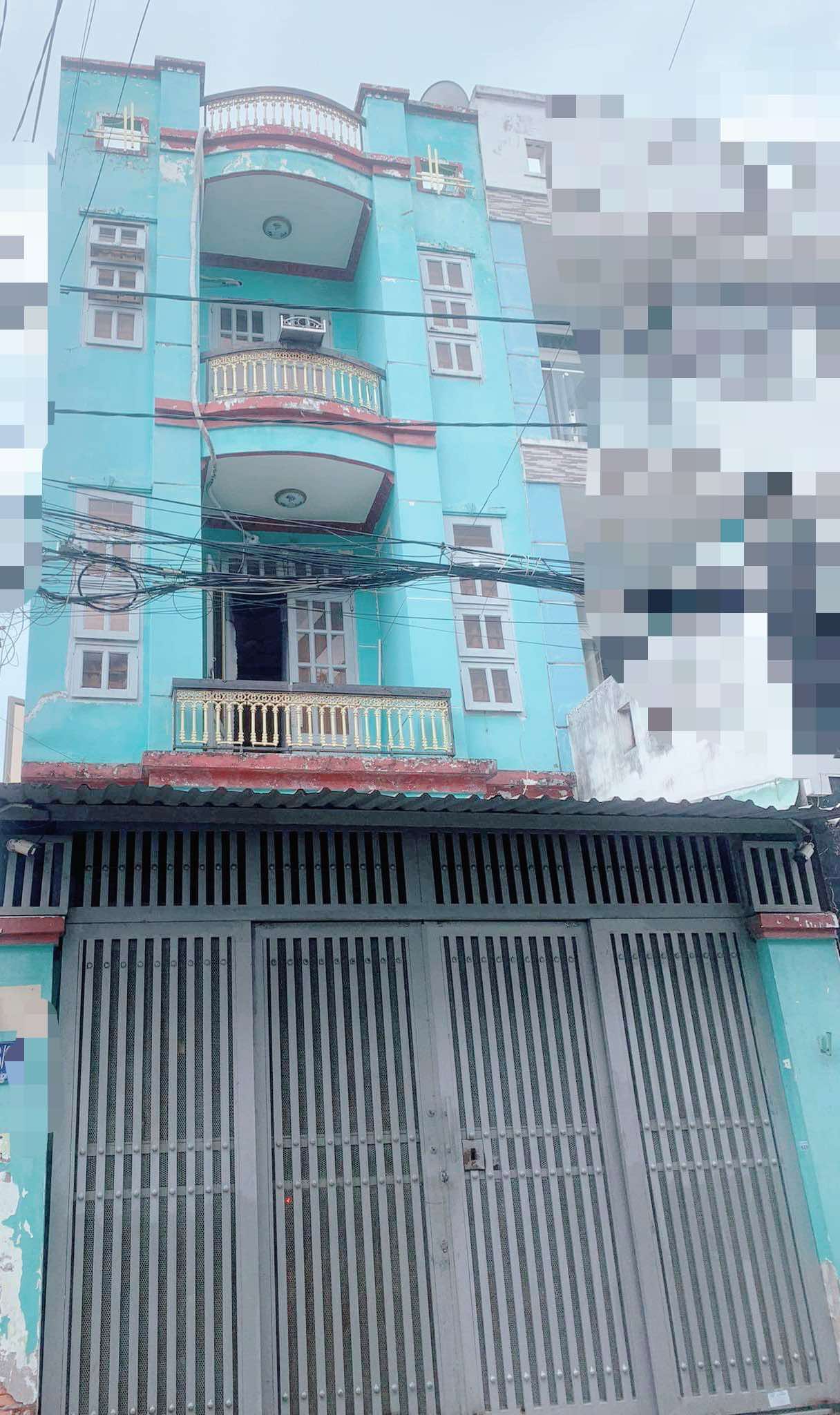Nhà lô góc 2mt hẻm 65m2-4tang hxh tránh Phan Huy Ích Gò Vấp - khu riêng biệt - 7,8 TỶ