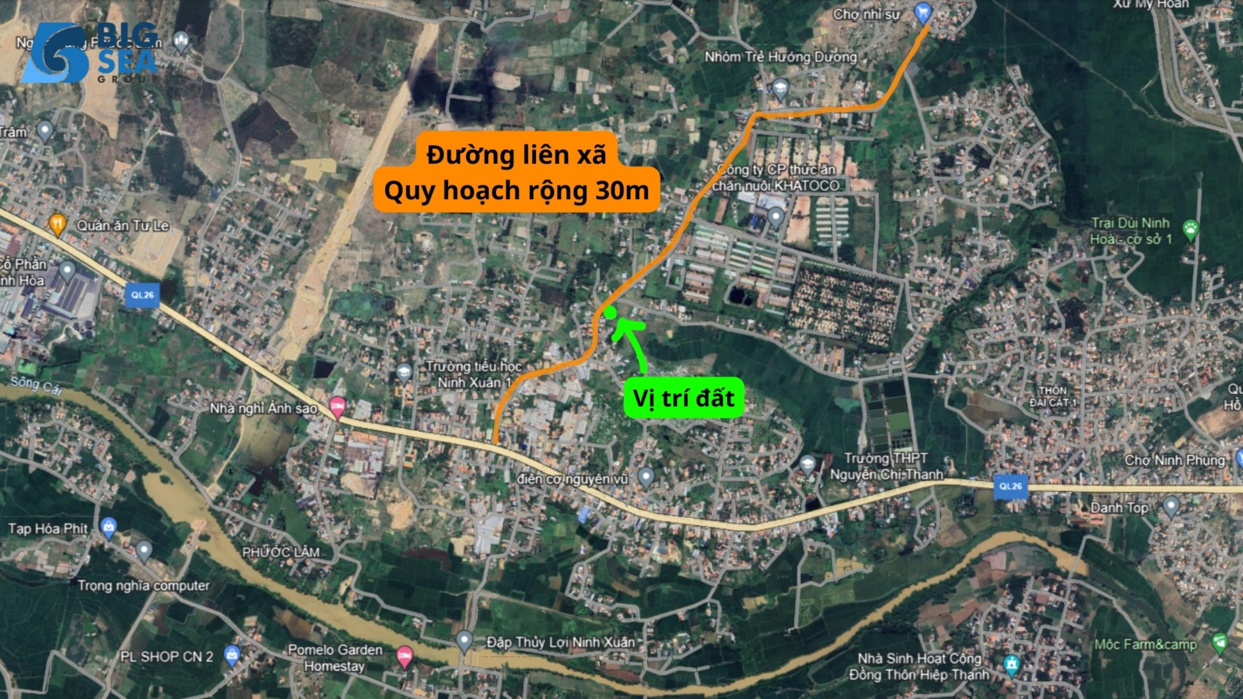 Cần Bán 490,8 m2 Đất sẵn nhà hiện hữu tại TX Ninh Hòa-Khánh Hòa, Giá chỉ 2,4xx tỷ (x tầm trung). LH 0964 965 686