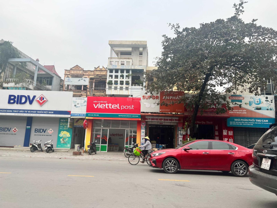 Cho thuê nhà kinh doanh mặt đường Nguyễn Trãi, thành phố Thanh Hoá