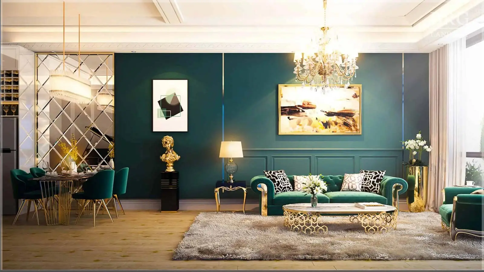 Bán nhanh căn hộ chung cư cao cấp 4PN - 203m2 đường Lê Văn Lương