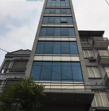Bán nhà mặt phố Hoàng Văn Thái, tòa nhà văn phòng 145m2 x 9 tầng thang máy, thông sàn, sổ đỏ nở hậu