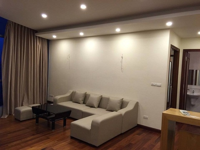 Cho thuê căn hộ chung cư 181 Nguyễn Lương Bằng, Đống Đa 105m2, 3 phòng ngủ, đủ đồ tiện nghi