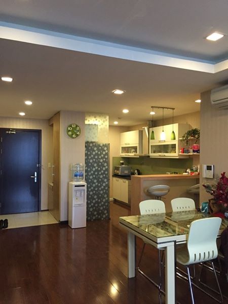 Cho thuê chung cư Phú Gia số 3 Nguyễn Huy Tưởng cạnh Hapulico 2 ngủ đủ nội thất