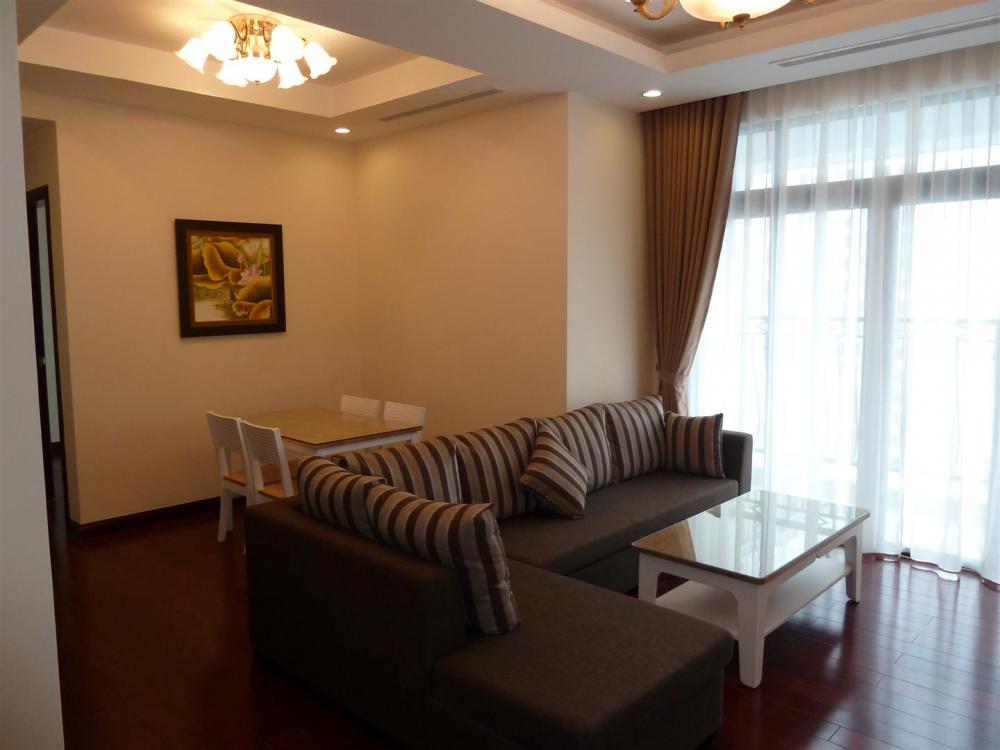 Cho thuê CHCC Five Star Graden, số 2 Kim Giang diện tích 85m2, 2 phòng ngủ, đủ đồ, giá 12tr/tháng