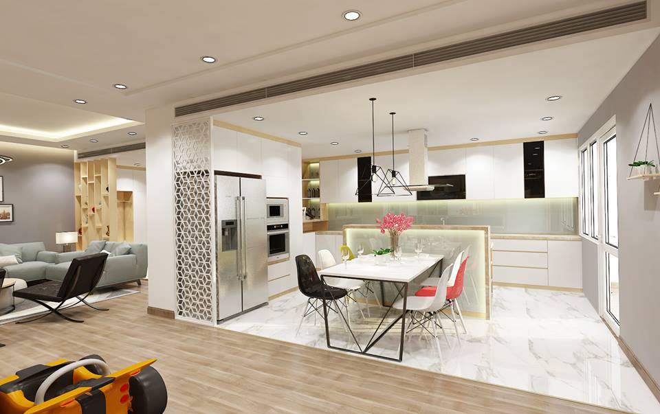 Cho thuê căn hộ chung cư CT2 Nghĩa Đô, 172m2, 3 phòng ngủ, full nội thất, mới 100%