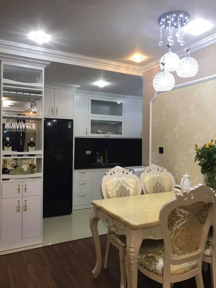 Cho thuê Căn hộ chung cư tân cổ điển cao cấp Madarin Garden, DT 114m2, Full đồ