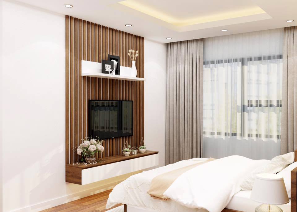 Cho thuê căn hộ chung cư tại Star City Lê Văn Lương, diện tích 110m2, căn hộ thiết kế 2 phòng ngủ, đã trang bị đầy đủ nội thất đẹp