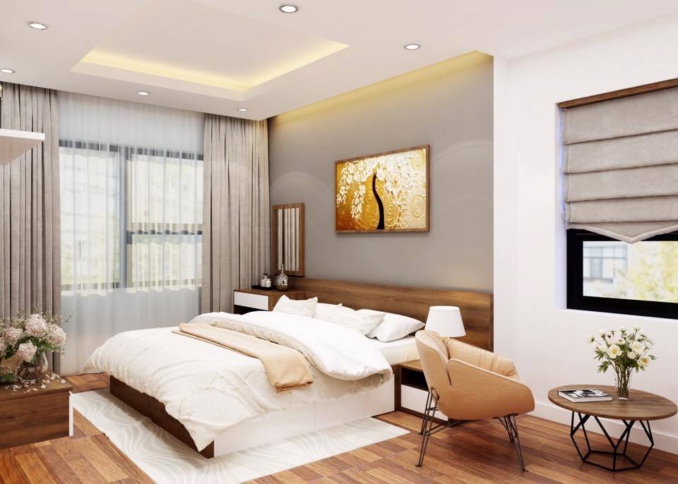 Cho thuê căn hộ chung cư tại Star City Lê Văn Lương, diện tích 110m2, căn hộ thiết kế 2 phòng ngủ, đã trang bị đầy đủ nội thất đẹp