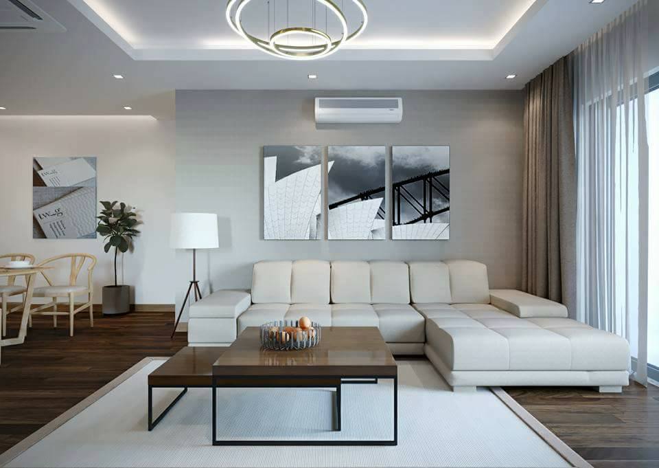 Cho thuê căn hộ Home City 177 Trung Kính 74m2, ban công Đông Nam, full nội thất