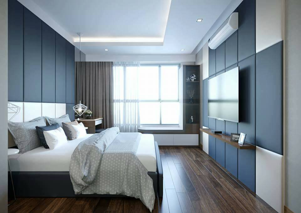 Cho thuê căn hộ Home City 177 Trung Kính 74m2, ban công Đông Nam, full nội thất