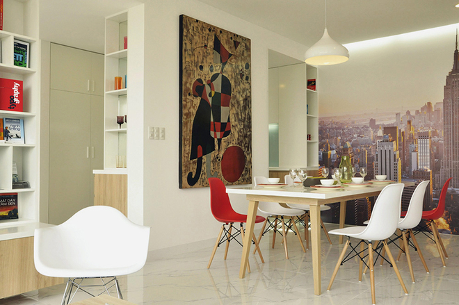 Cho thuê căn hộ 88m2, 2 phòng ngủ, đủ đồ, tầng 20, Goldmark City, 12 triệu/tháng