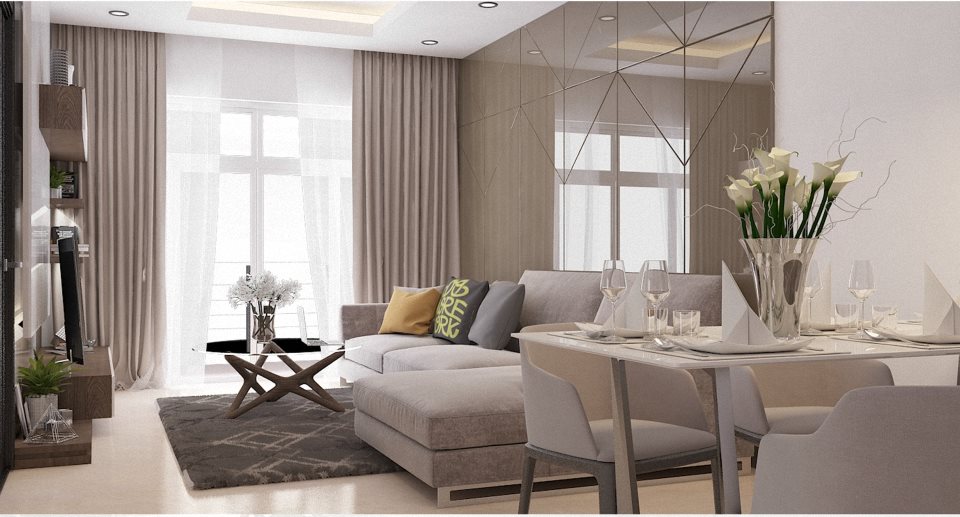 Cần cho thuê CHCC Goldmark City, tòa Ruby 3, DT 87m2, 2 PN, đủ đồ giá 10 triệu