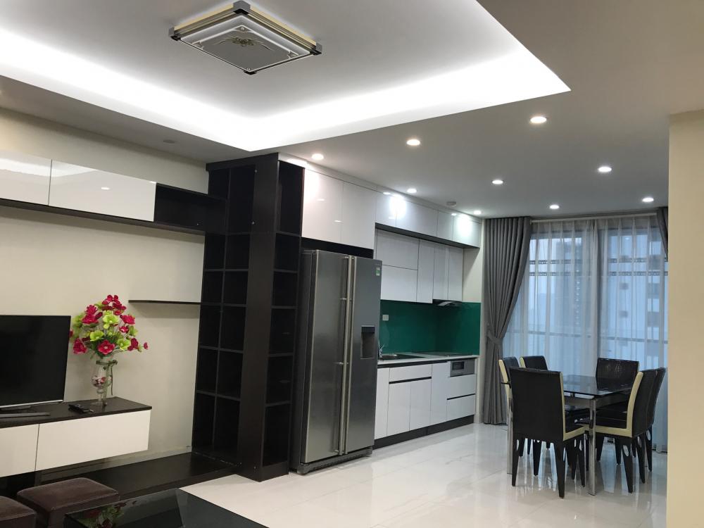 Cho thuê căn hộ chung cư Trương Định Complex, 3 phòng ngủ, đủ đồ, 9tr/tháng